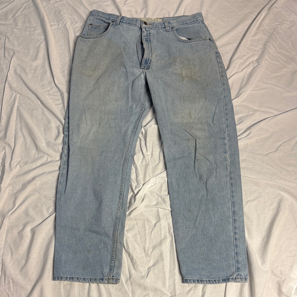 Classic Arizona Light Blue Loose Men's Jeans